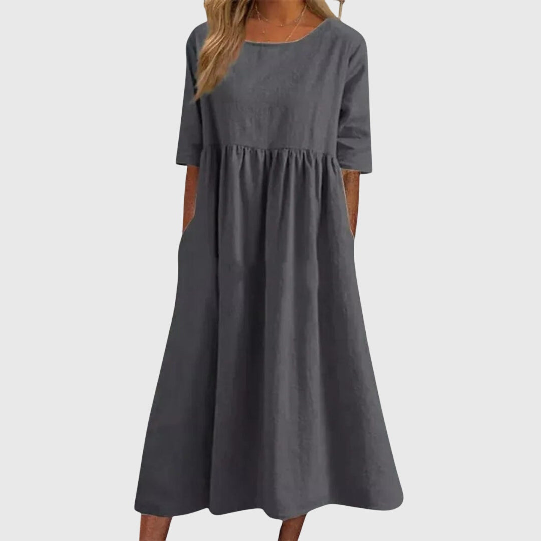 Vestido fluido elegante Carmen