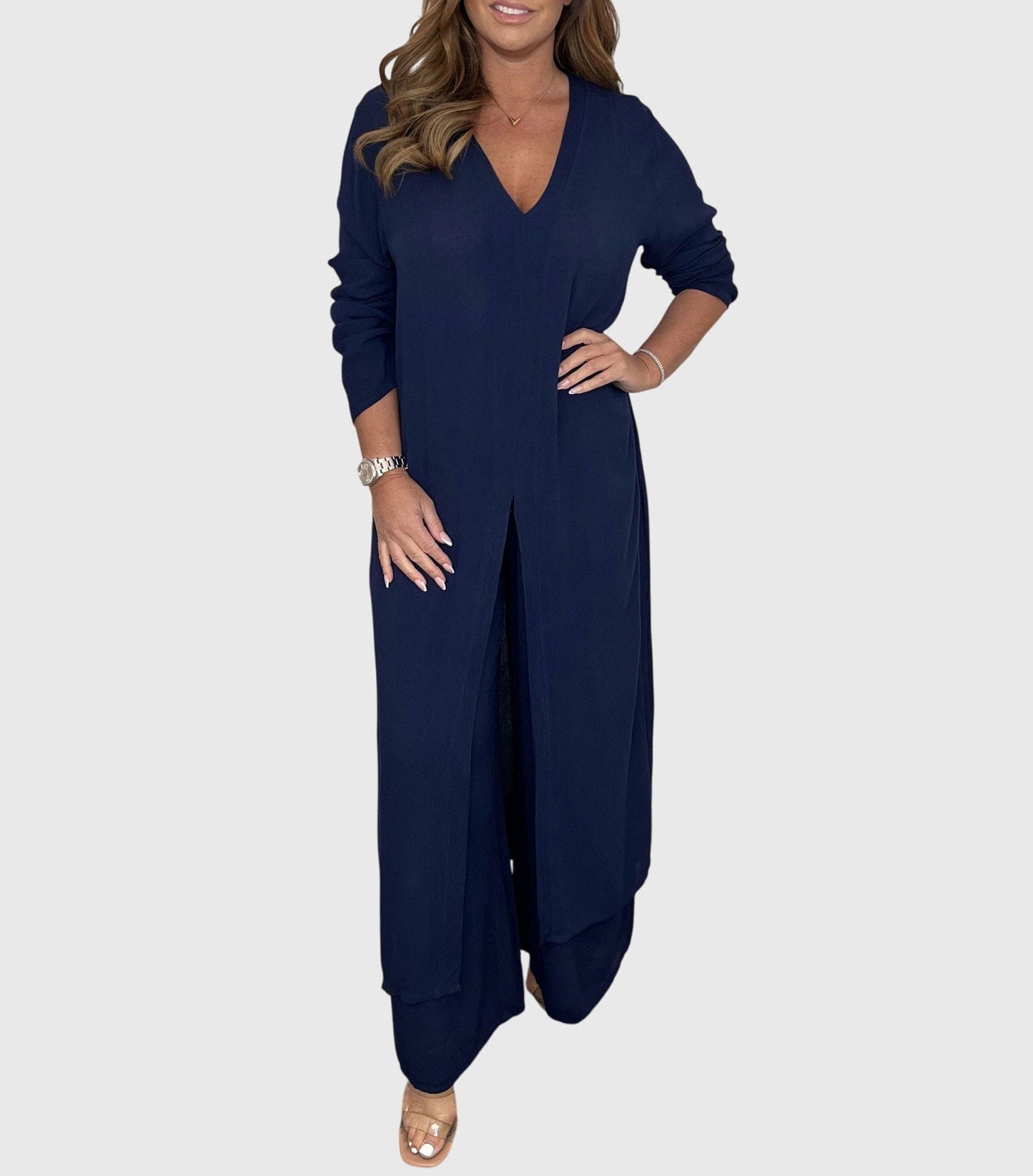 Conjunto elegante de dos piezas Elena