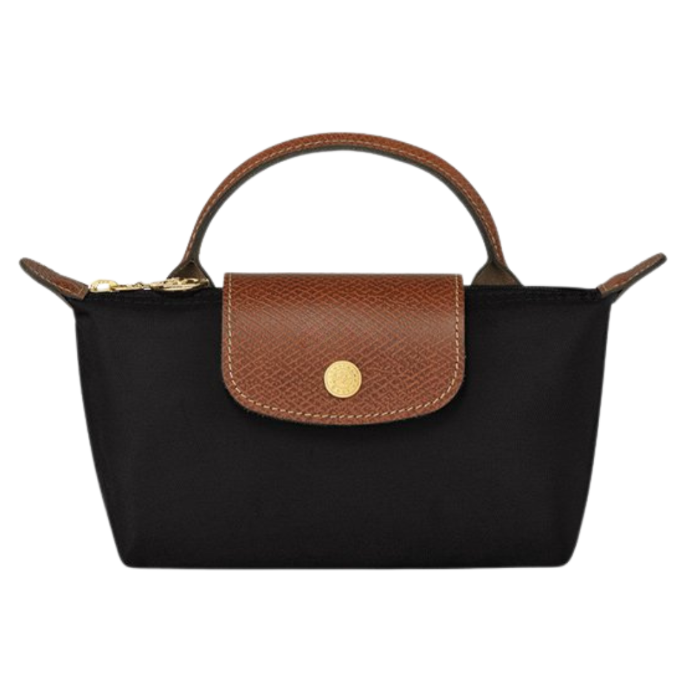 Mini bolso Élan negro con correa