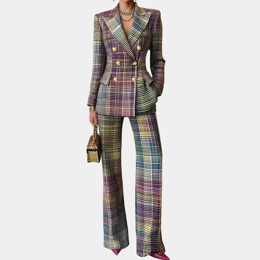 Conjunto sastre multicolor Vanessa