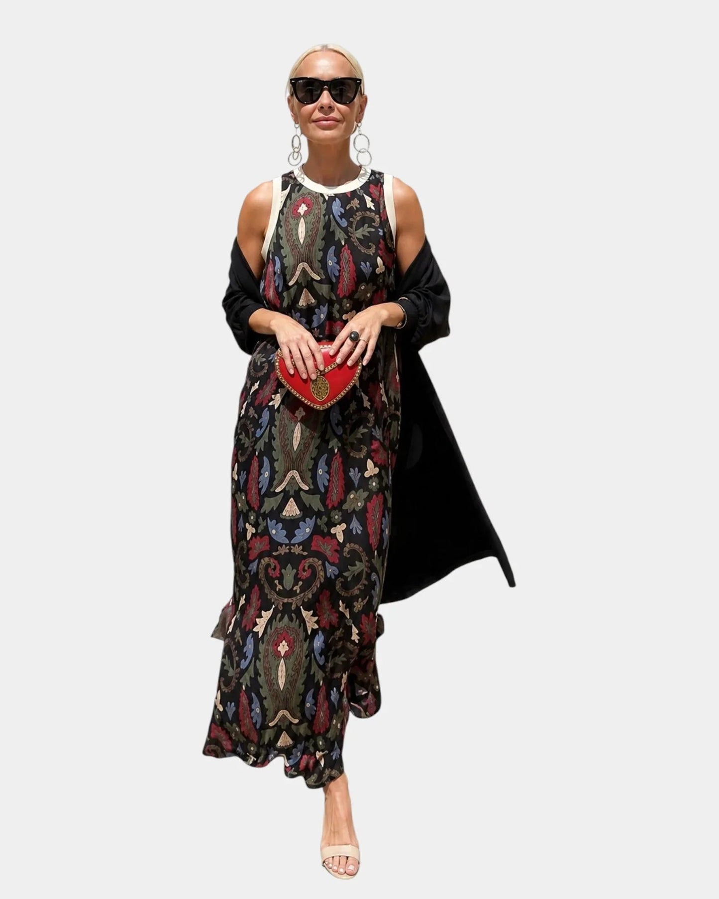 Conjunto de vestido y saco ligero Paola