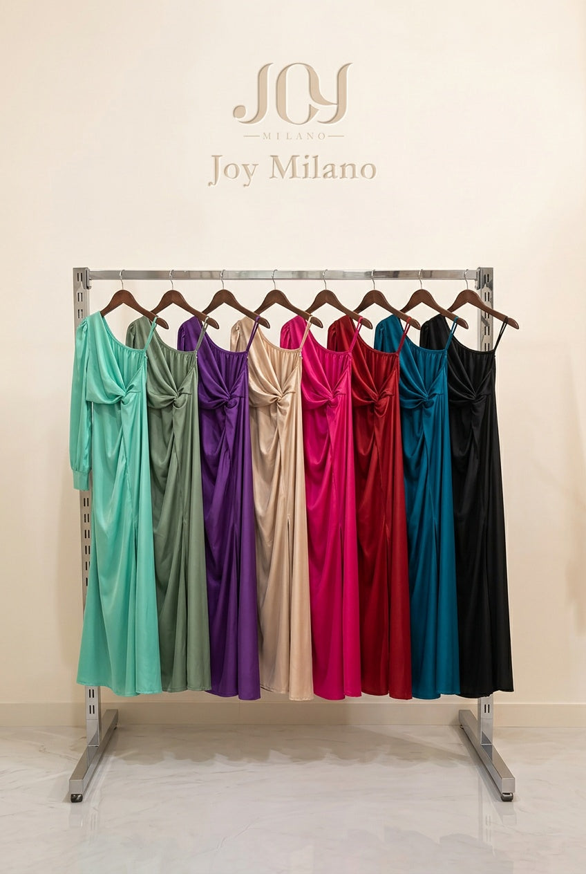 Vestido satinado Teresa