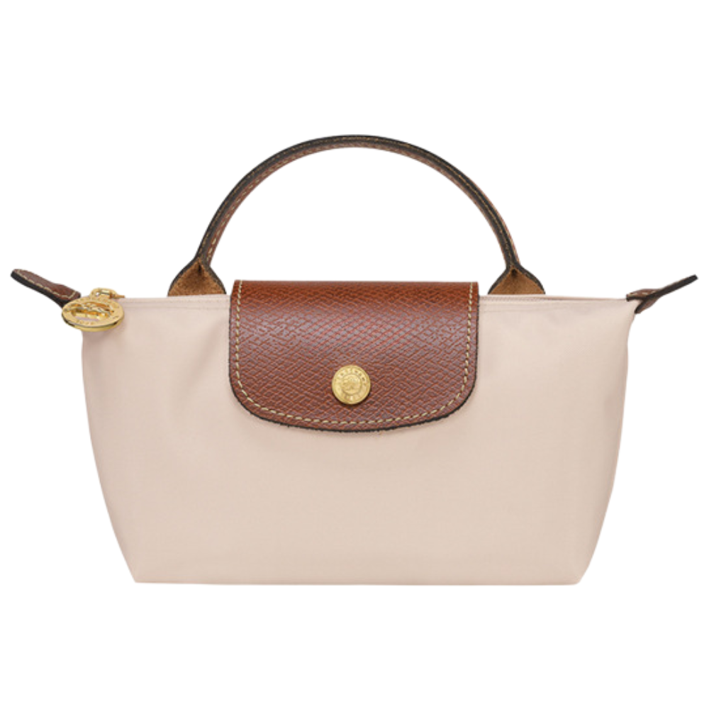 Mini bolso Élan papel blanco con correa