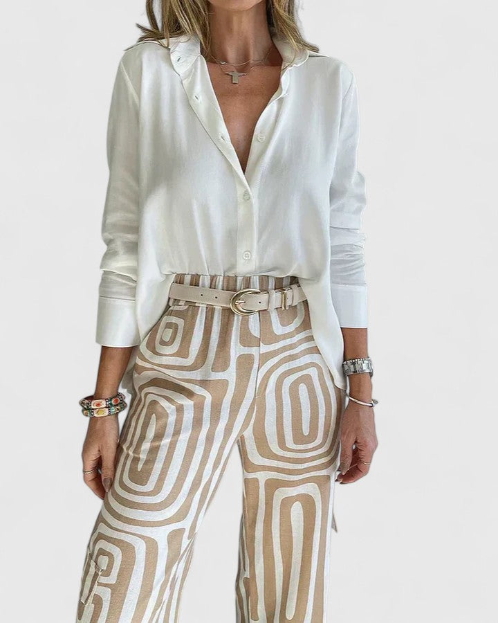 Conjunto elegante de dos piezas Patricia