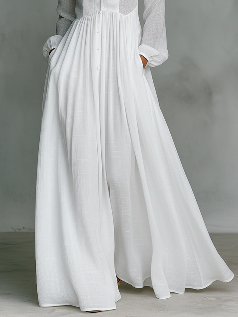 Vestido maxi minimalista Marbella
