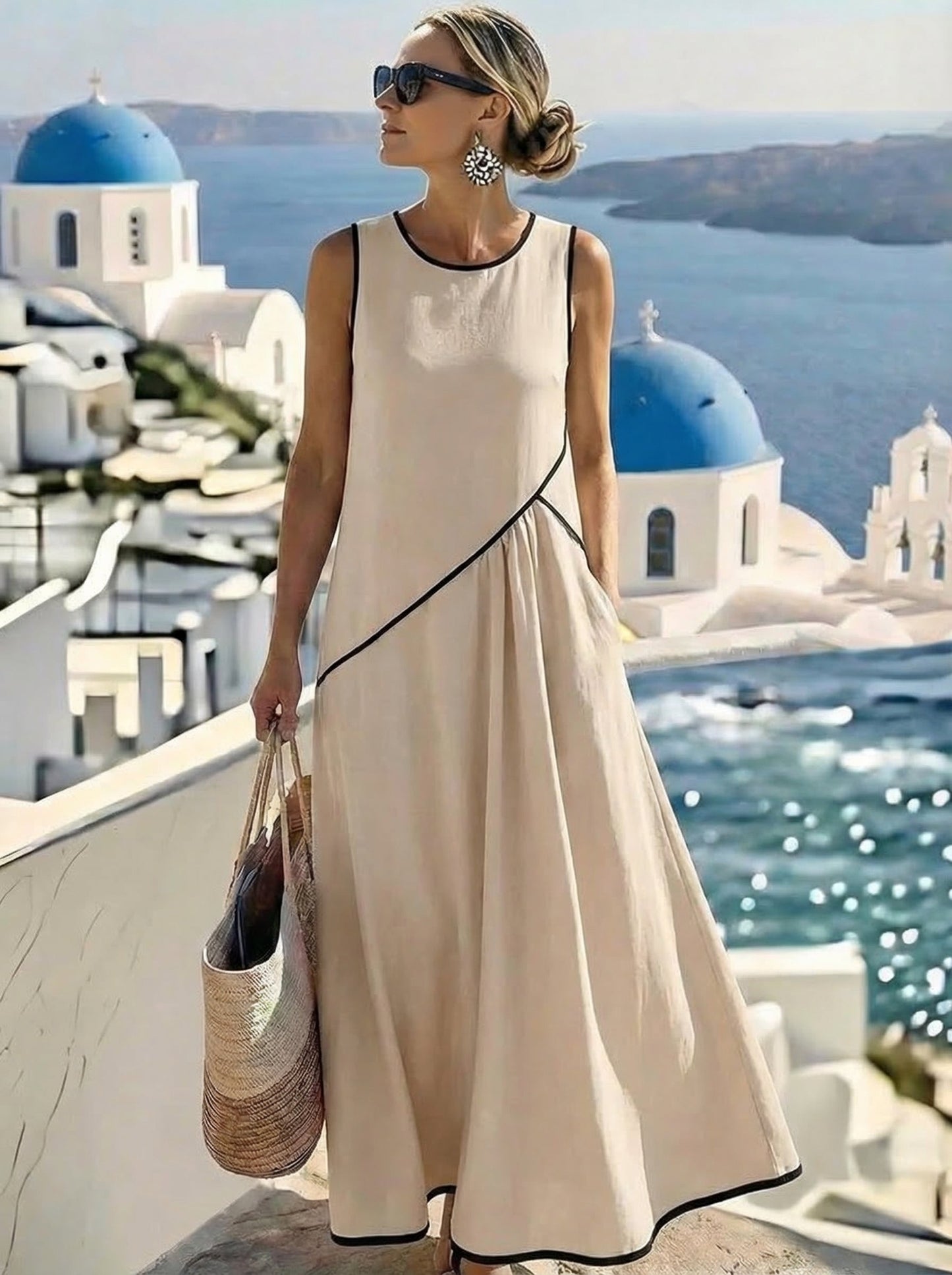 Vestido de rayas Diana