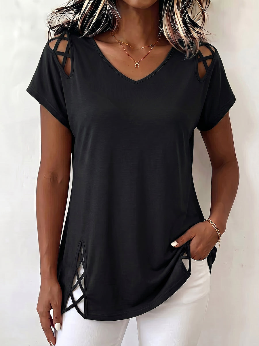 Blusa de algodon Carmen
