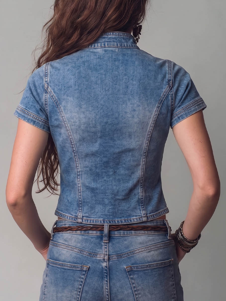 Blusa de mezclilla Sofia