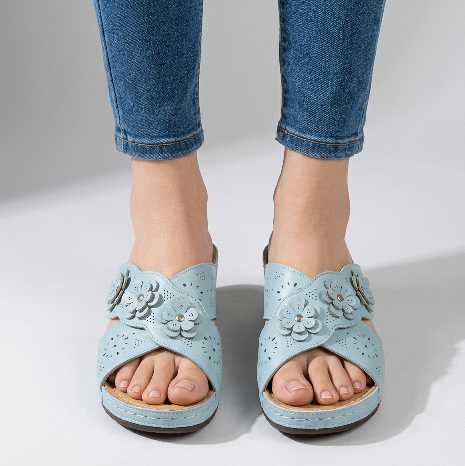 Ginevra — Sandalias cómodas de plataforma para mujer