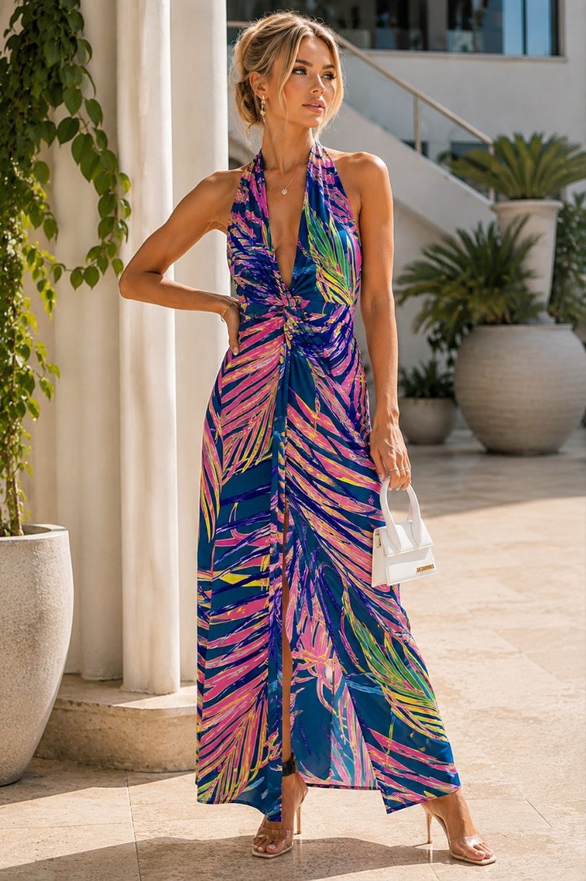 Vestido tropical Isabela