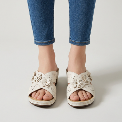 Ginevra — Sandalias cómodas de plataforma para mujer