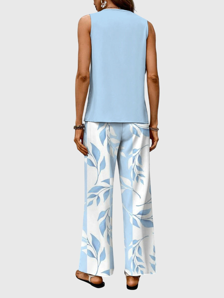 Conjunto elegante de verano de dos piezas Sofía
