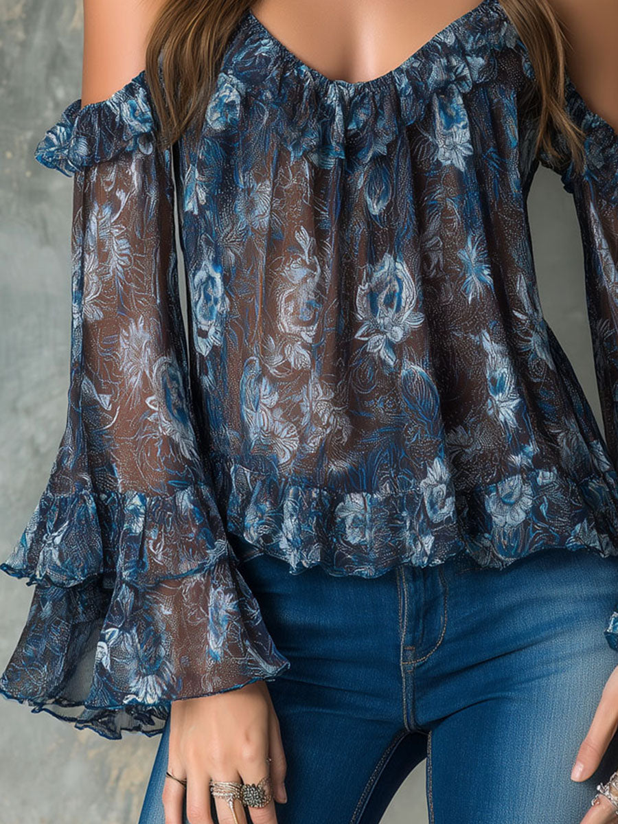 Blusa de hombros descubiertos Daniela