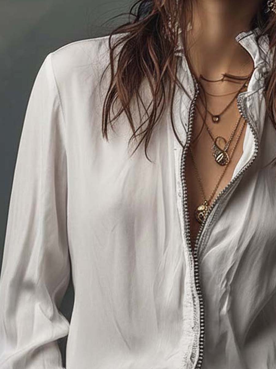 Blusa con volantes Amalia
