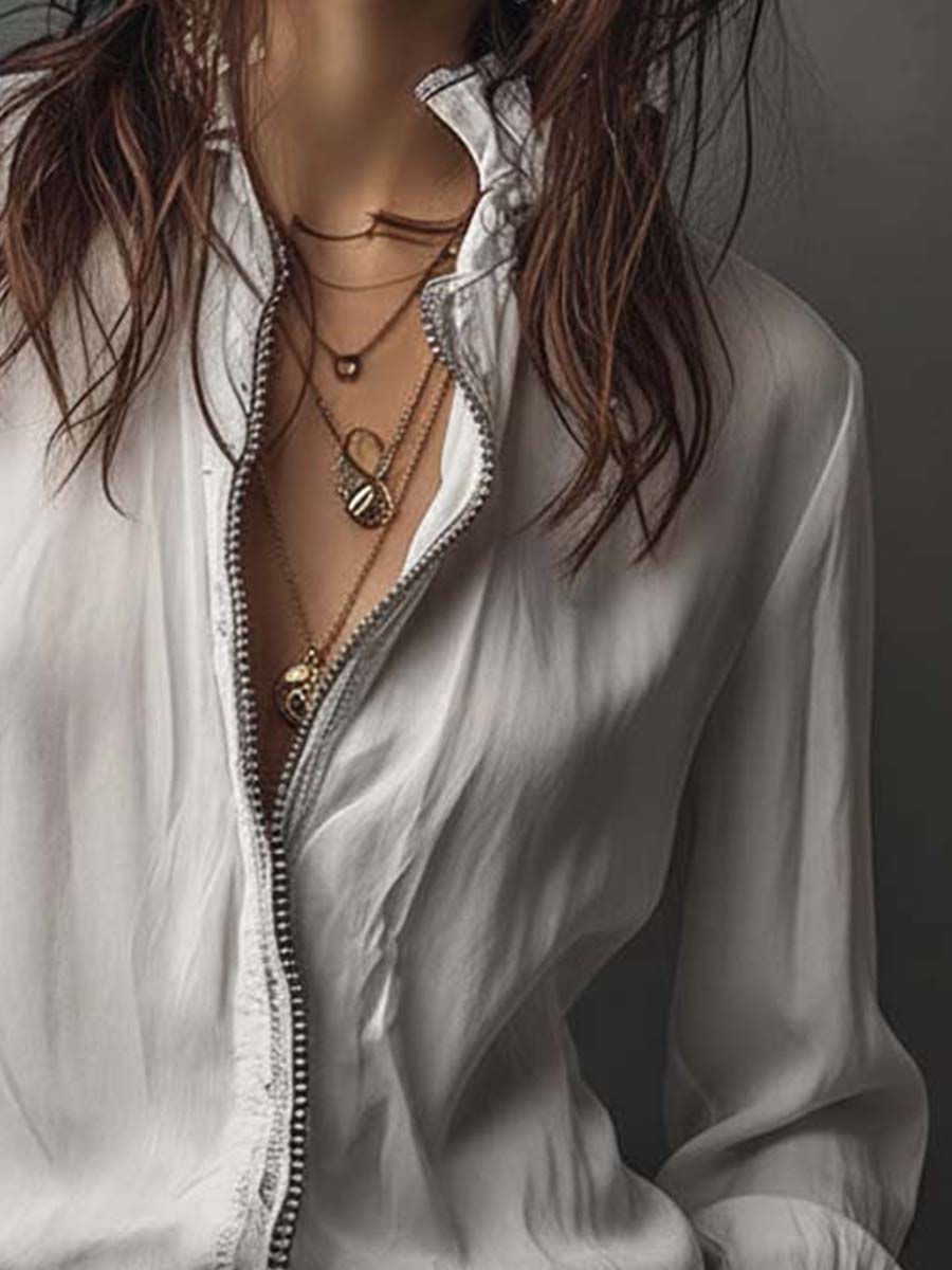 Blusa con volantes Amalia