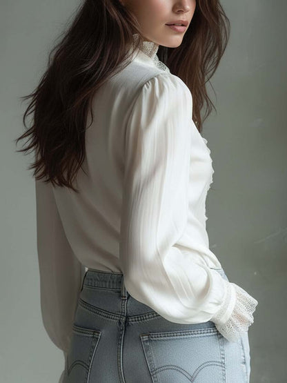 Blusa de encaje Valentina