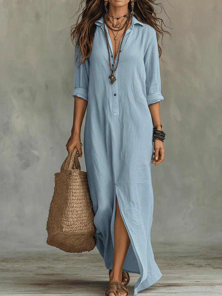 Vestido largo cómodo para el día a día Elisa