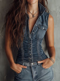 Blusa de mezclilla Abril