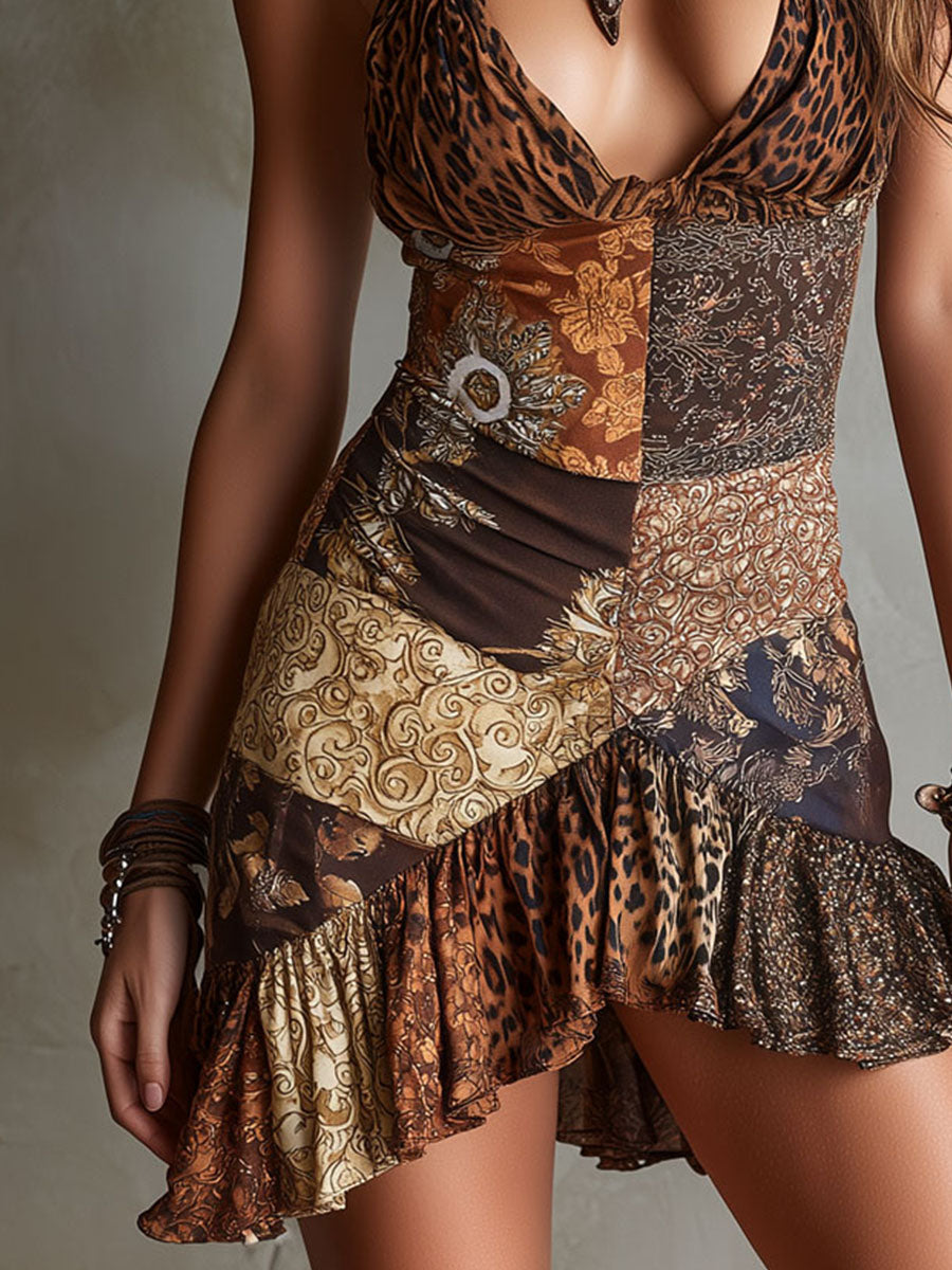 Vestido halter Dafne