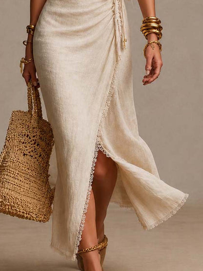 Vestido de lino Renata