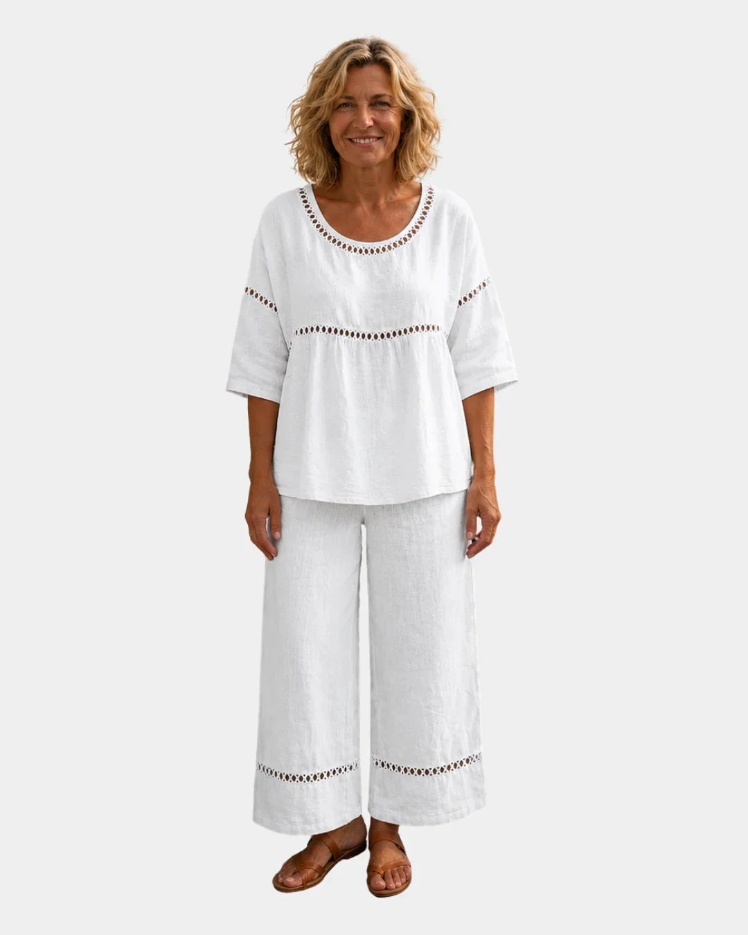 Conjunto blusa y pantalón Ariana