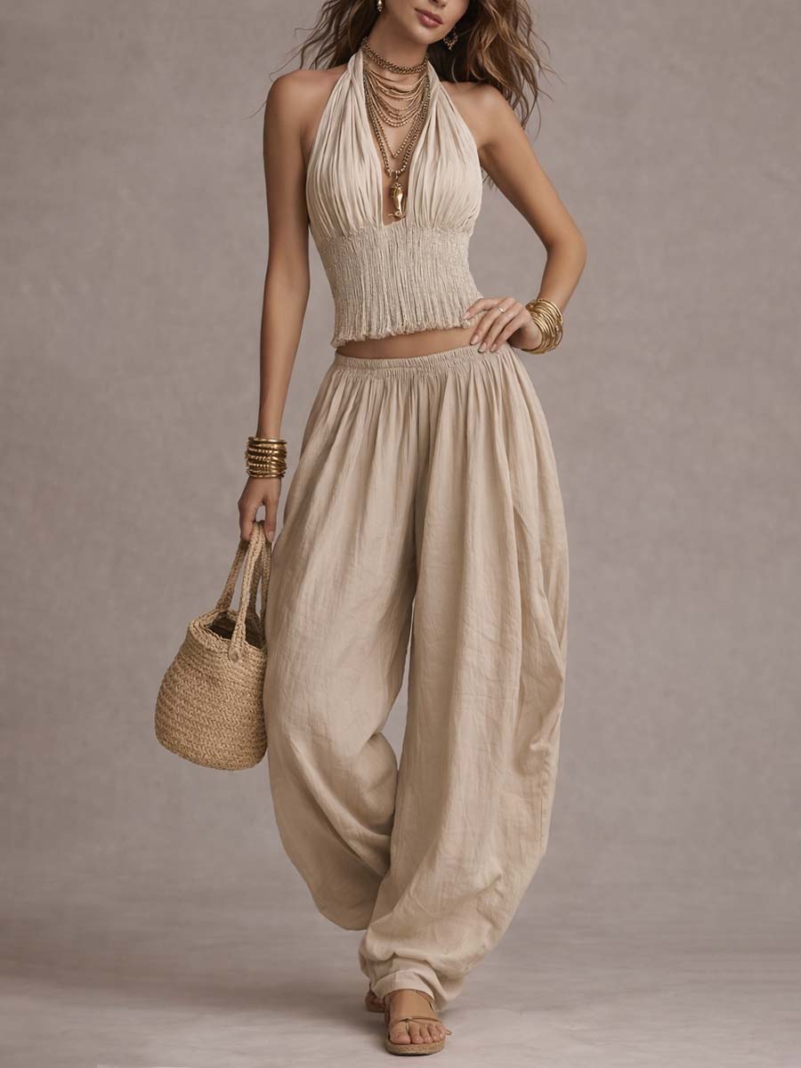 Conjunto de lino Isabela