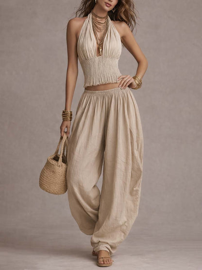 Conjunto de lino Isabela
