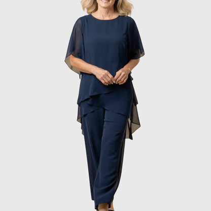 Conjunto con pantalón palazzo Julieta