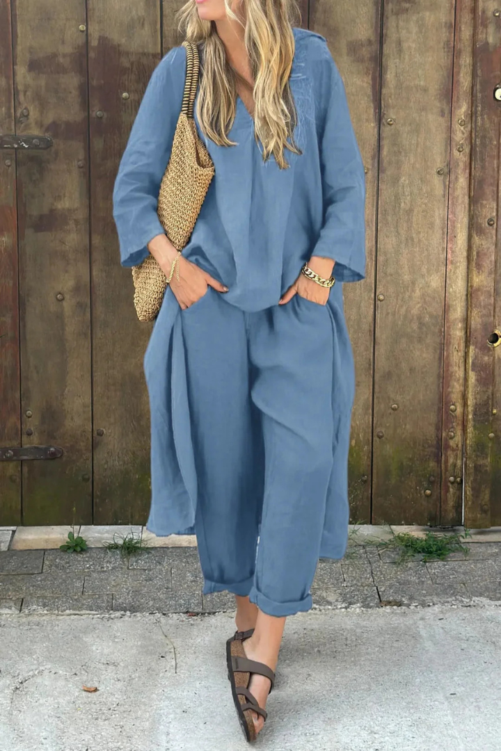 Conjunto elegante y cómodo de dos piezas Citlali