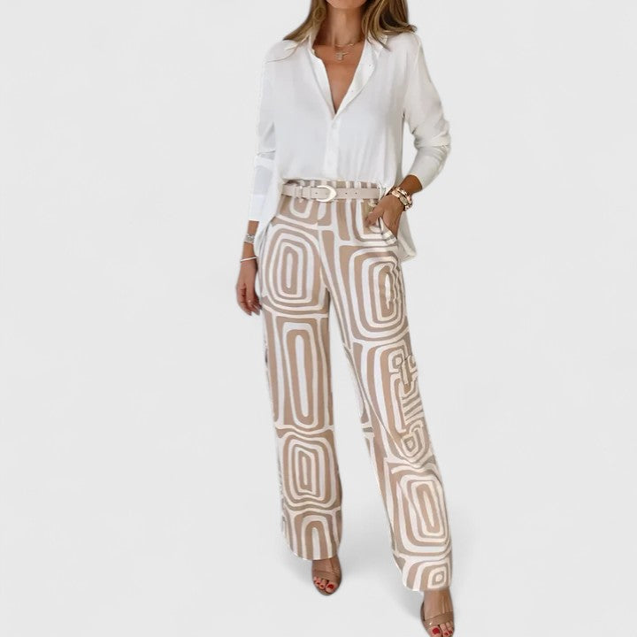 Conjunto elegante de dos piezas Patricia