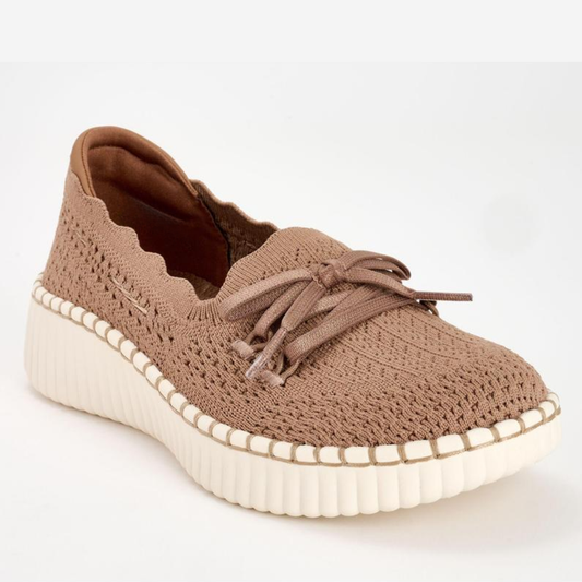 Mocasines de memory foam tejidos Regina