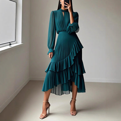 Vestido plisado elegante Paloma
