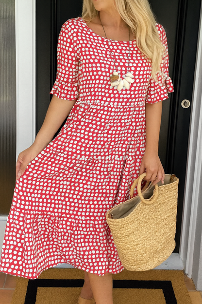 Vestido midi fluido Gabriela