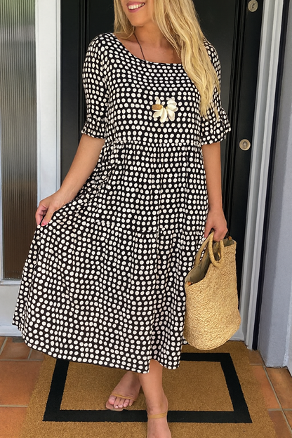 Vestido midi fluido Gabriela