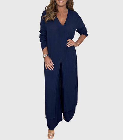 Conjunto elegante de dos piezas Elena