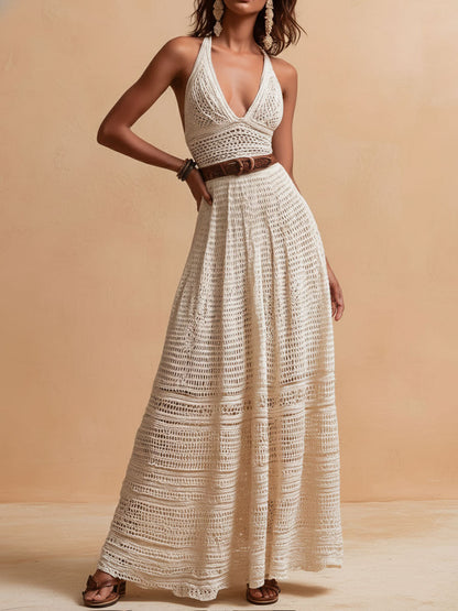Vestido halter Jade