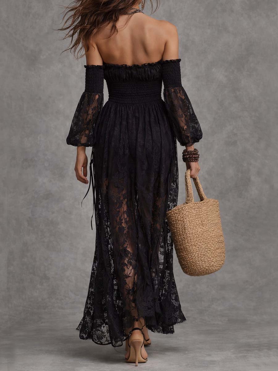 Vestido de encaje Galilea