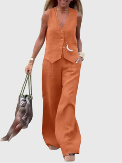 Conjunto elegante de dos piezas Ángela