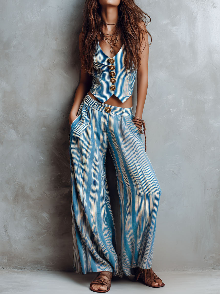 Conjunto de rayas Valentina