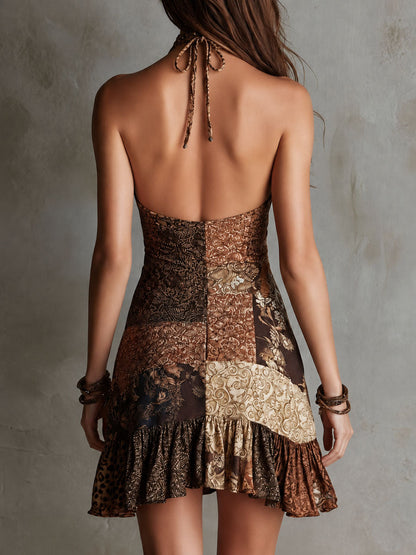 Vestido halter Dafne