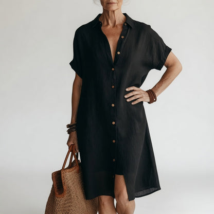 Vestido camisero midi Mariana