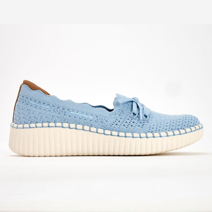 Mocasines de memory foam tejidos Regina