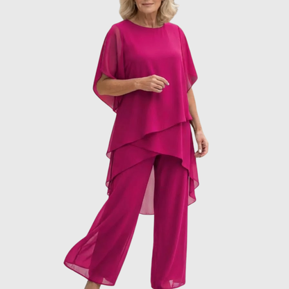 Conjunto con pantalón palazzo Julieta