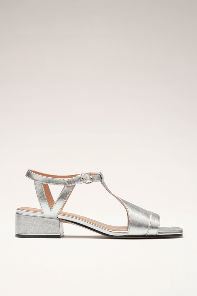 Sandalias plateadas Serena