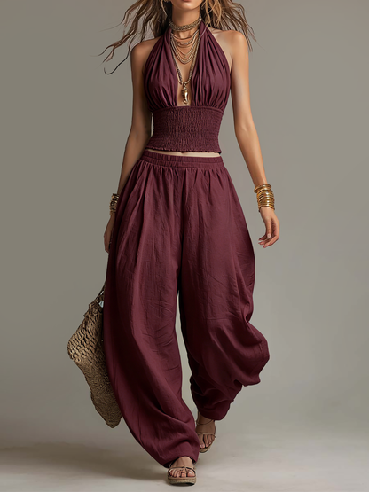 Conjunto de lino Isabela