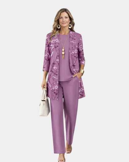 Conjunto de tres piezas Karla