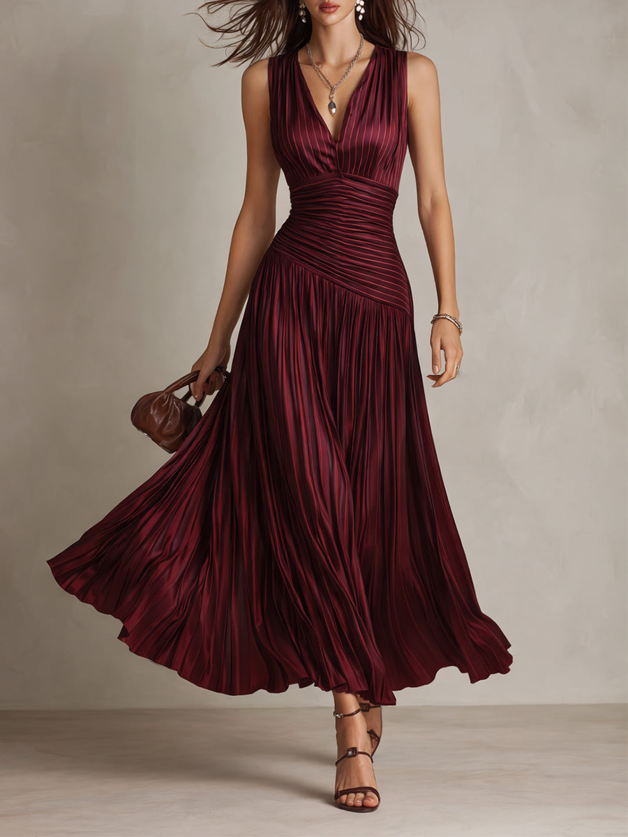 Vestido de saten Daniela