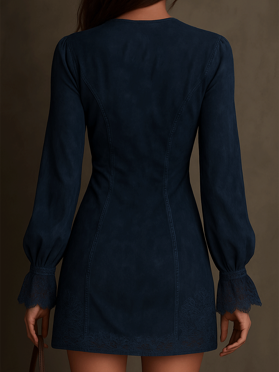 Vestido de encaje mini Paloma