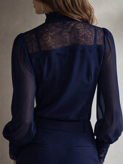 Blusa de encaje Ximena