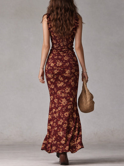 Vestido con volantes Sofia